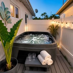 Casa Blanca 1 · Private Hot Tub Oasis • 2 Mi FLL • 4 Mi to Beach